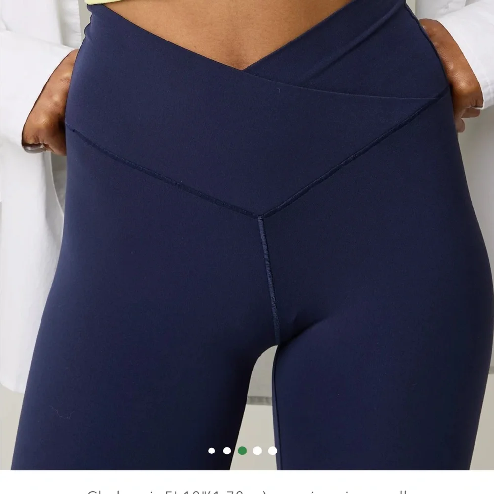 OFFLINE By Aerie Real Me High Waisted Crossover Flare - Picture 2 of 7